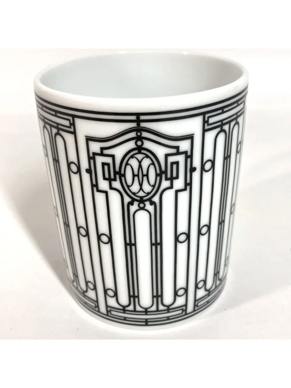 Hermes Mug Deco Ceramic White